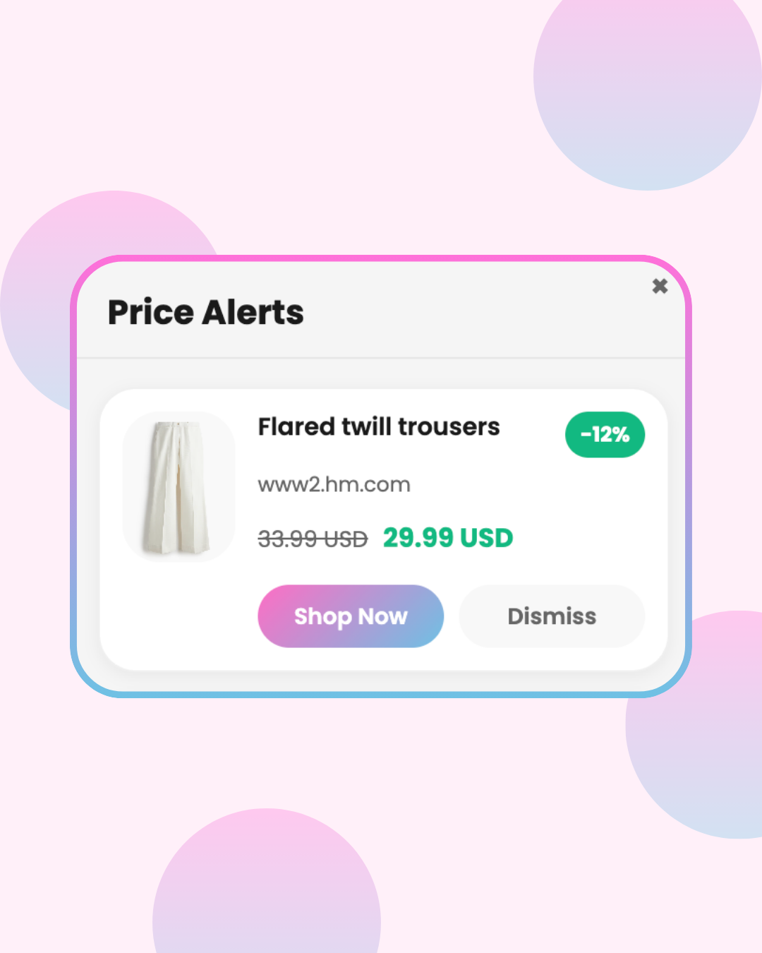 Price Drop Alerts - Get notified when prices drop